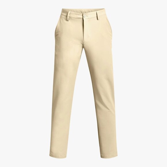 MEN'S UNDER ARMOUR 1376625 289 UA TECH STRAIGHT BEIGE GOLF PANTS $70 Sz 30 x 32 - Picture 1 of 8